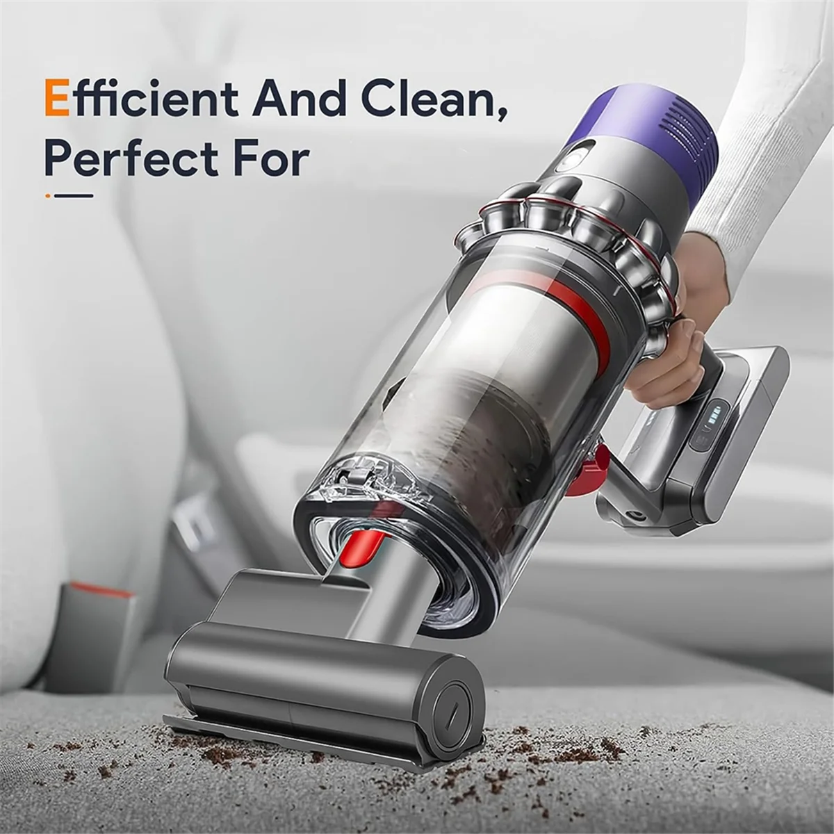 AC19 Electric Mattress Dust Mite Removal Brush for Dyson V7 V8 V10 V11 V15 Vacuum Cleaner Mini Motorized Tool Brush Head
AC19 Electric Mattress Dust Mite Removal Brush for Dyson V7 V8 V10 V11 V15 Vacuum Cleaner Mini Motorized Tool Brush Head