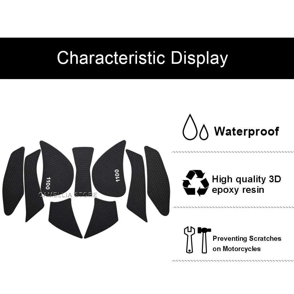 for Kawasaki Z1100 2026 Motorcycle Fuel Tank pad Sticker Waterproof Black White Anti-Slip Side Motorcycle Fuel Tank Pad
for Kawasaki Z1100 2026 Motorcycle Fuel Tank pad Sticker Waterproof Black White Anti-Slip Side Motorcycle Fuel Tank Pad