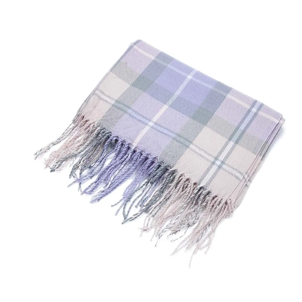 Soft Classic Plaid Scarf Cold-proof Korean Style Knitted Wool Shawl Polyester Acrylic Fibers Long Neckscarf with Tassel Women
Soft Classic Plaid Scarf Cold-proof Korean Style Knitted Wool Shawl Polyester Acrylic Fibers Long Neckscarf with Tassel Women