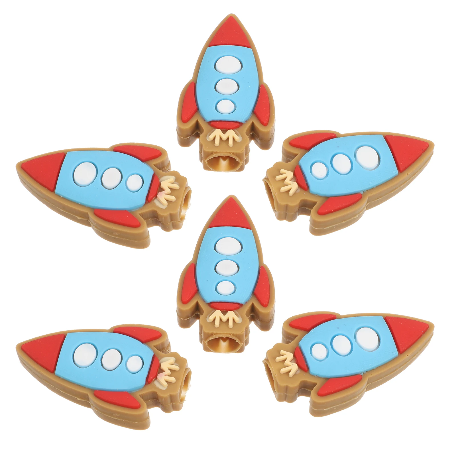 6pcs Pvc Rocket Extenders Adorable Protective Caps Cute Soft Toppers For Kids Decorative Pencil Tip Protectors Multifunctional
6pcs Pvc Rocket Extenders Adorable Protective Caps Cute Soft Toppers For Kids Decorative Pencil Tip Protectors Multifunctional