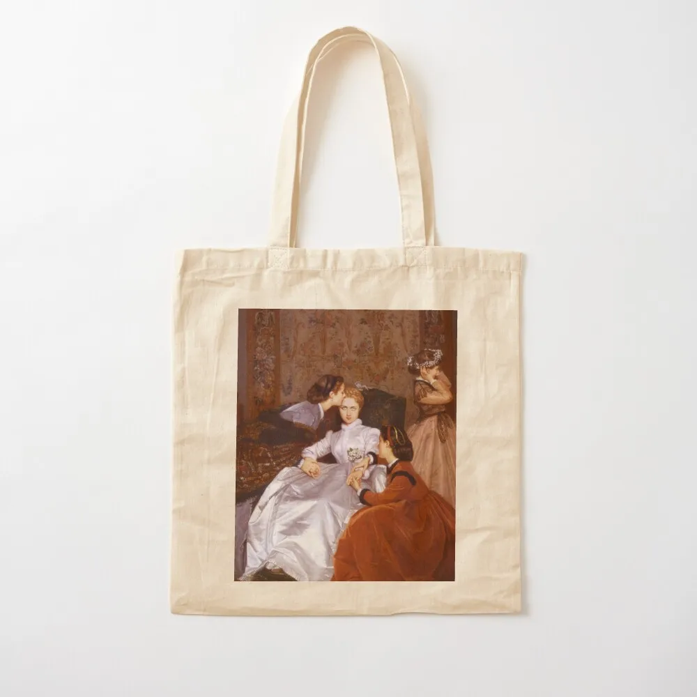 The Hesitant Fiancée by Auguste Toulmouche Tote Bag cute tote bag large tote bag Handbags Fabric
The Hesitant Fiancée by Auguste Toulmouche Tote Bag cute tote bag large tote bag Handbags Fabric