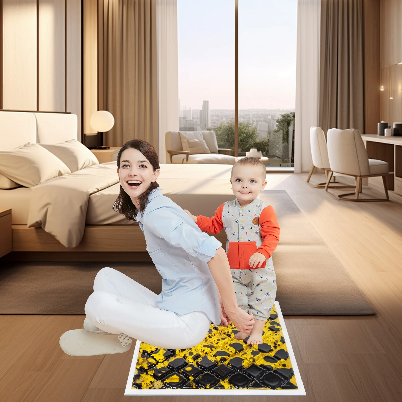 Kids Sensory Feet Tiles And Touch Tiles Mat for Sensory Toys - Educational Sensory Floor Mat for Children's Sensory Development
Kids Sensory Feet Tiles And Touch Tiles Mat for Sensory Toys - Educational Sensory Floor Mat for Children's Sensory Development