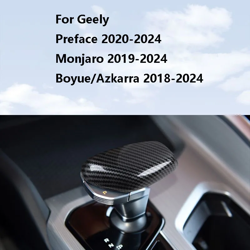 Углеродное волокно ABS ручка переключения передач защитная накладка для Geely Preface Monjaro Boyue/Azkarra аксессуары для салона автомобиля авто
Углеродное волокно ABS ручка переключения передач защитная накладка для Geely Preface Monjaro Boyue/Azkarra аксессуары для салона автомобиля авто