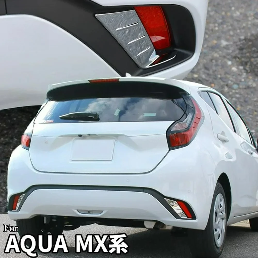 For 2021 Toyota Aqua MXP Rear Bumper Fog Light Chrome Trim - Electroplated Anti-Rust Cover, Waterproof Car Styling Accessories
For 2021 Toyota Aqua MXP Rear Bumper Fog Light Chrome Trim - Electroplated Anti-Rust Cover, Waterproof Car Styling Accessories