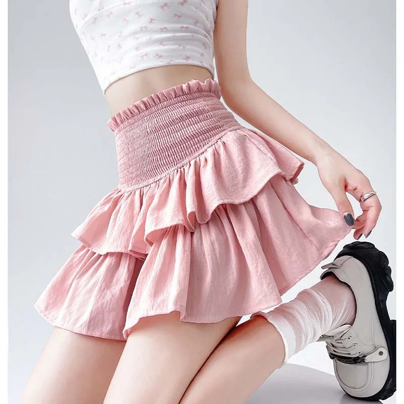 Women's 2026 Spring Summer New High-waisted A-line Small Sweet Ballet Skirt White Pink Black Cake Puffy Skirt
Women's 2026 Spring Summer New High-waisted A-line Small Sweet Ballet Skirt White Pink Black Cake Puffy Skirt