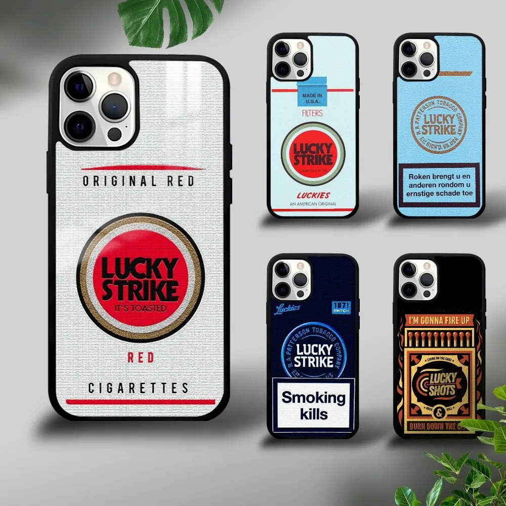 L-LUCKYS Cigarette S-STRIKES Phone Case For iPhone 16 15 14 13 12 11 Pro Xs Max Mini Plus Celulares Hard Funda
L-LUCKYS Cigarette S-STRIKES Phone Case For iPhone 16 15 14 13 12 11 Pro Xs Max Mini Plus Celulares Hard Funda