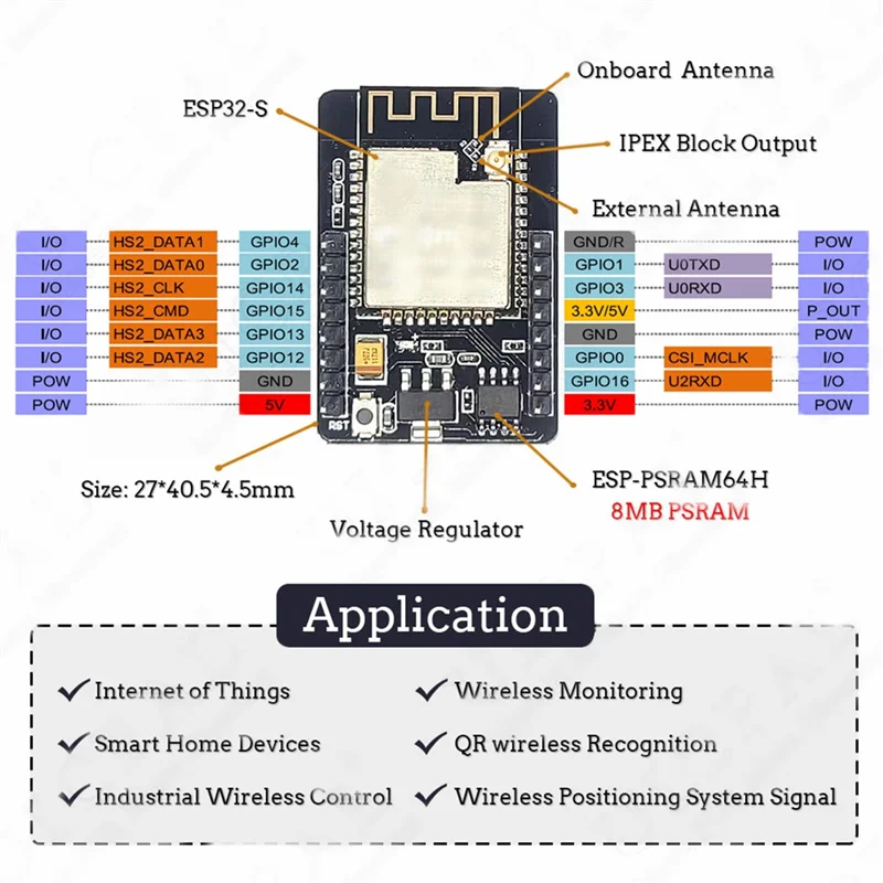 Durable-ESP32-CAM-MB WIFI Bluetooth Development Board With OV2640 Camera Micro-USB Connection To Serial,ESP32-CAM-MB WIFI Blueto
Durable-ESP32-CAM-MB WIFI Bluetooth Development Board With OV2640 Camera Micro-USB Connection To Serial,ESP32-CAM-MB WIFI Blueto
