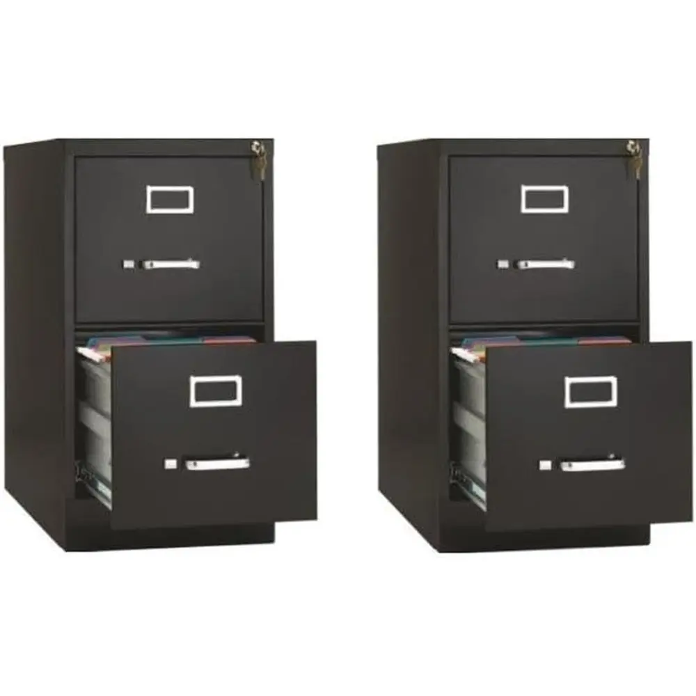 2-Door Cabinet in Black with Locking Feature
2-Door Cabinet in Black with Locking Feature