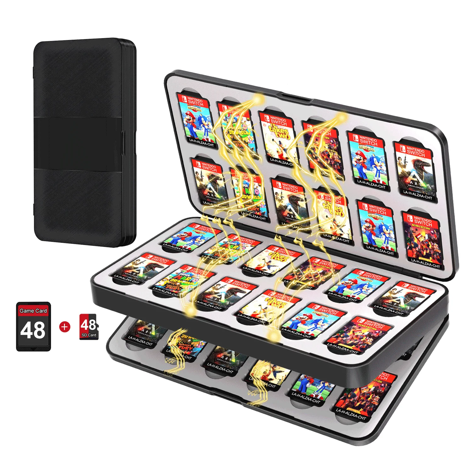 24 In 1 Switch Card Protective Case for Nintendo Switch/ Switch OLED/ Switch Lite Game Card Storage Protective Game Cards Box
24 In 1 Switch Card Protective Case for Nintendo Switch/ Switch OLED/ Switch Lite Game Card Storage Protective Game Cards Box