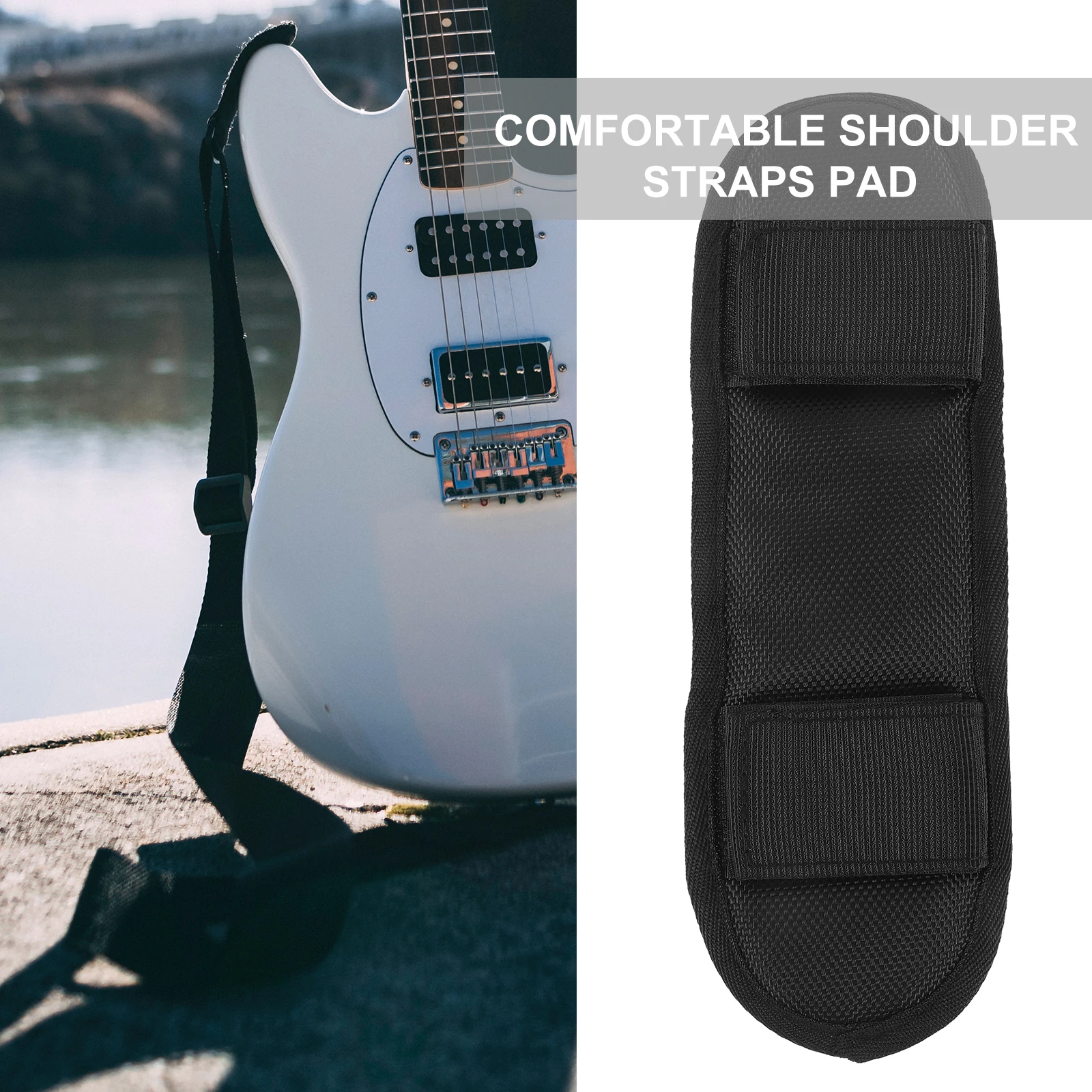 2pcs Backpack Strap Pads Thick Long Comfortable Shoulder Pads Decompression Backpack Strap Cushion Black
2pcs Backpack Strap Pads Thick Long Comfortable Shoulder Pads Decompression Backpack Strap Cushion Black