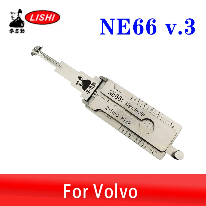 Lishi 2in1 NE66 v.3 Original Decoder Lock Pick tool Locksmiths tool Car Door Opne Tool For Volvo
Lishi 2in1 NE66 v.3 Original Decoder Lock Pick tool Locksmiths tool Car Door Opne Tool For Volvo