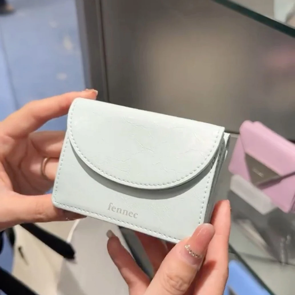 Fenec Genuine Leather Coin Purse Mini Credit Card Holder Small Money Bag Korean Semi Circle Tri Fold Wallet For Women
Fenec Genuine Leather Coin Purse Mini Credit Card Holder Small Money Bag Korean Semi Circle Tri Fold Wallet For Women