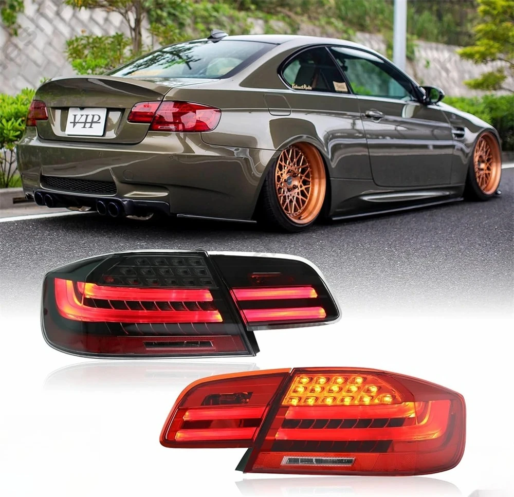 Pair Full LED Taillights For BMW 3 Series E92 M3 coupe 328i 335i 330i 2006 - 2012 Taillamp Rear Lamp Brake Fog Turn Signal Light
Pair Full LED Taillights For BMW 3 Series E92 M3 coupe 328i 335i 330i 2006 - 2012 Taillamp Rear Lamp Brake Fog Turn Signal Light