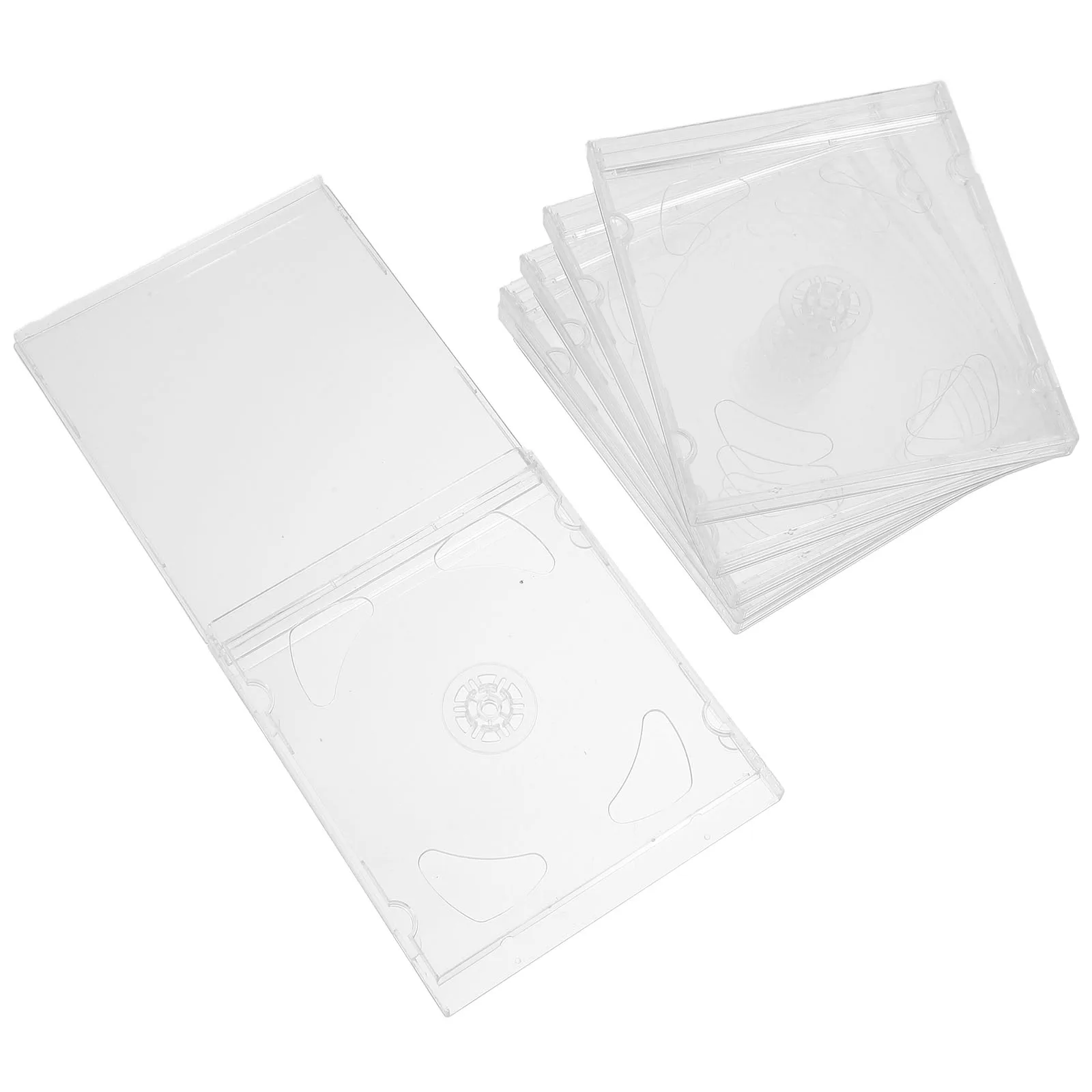 6 Pcs Cases Clear Jewel Boxes Double Disc Storage Home Jewel Display Case Office Transparent Acrylic Travel Protection
6 Pcs Cases Clear Jewel Boxes Double Disc Storage Home Jewel Display Case Office Transparent Acrylic Travel Protection