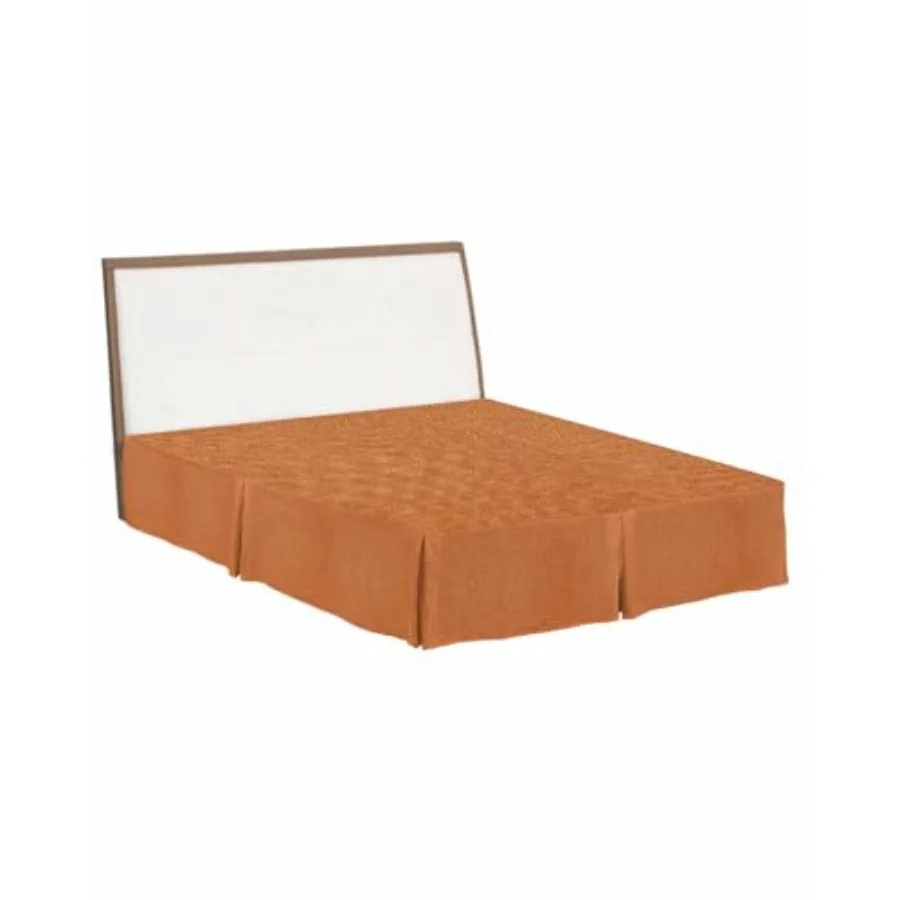 Плиссированная юбка для кровати Vinge Burnt Orange, размер King Size, длина 8 футов, с угловыми вставками, в стиле ретро, однотонная бежевая, с оборками и рюшами.
Плиссированная юбка для кровати Vinge Burnt Orange, размер King Size, длина 8 футов, с угловыми вставками, в стиле ретро, однотонная бежевая, с оборками и рюшами.