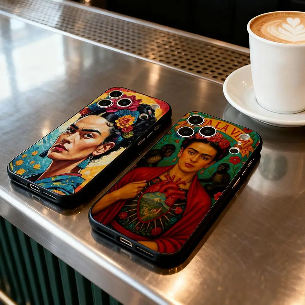 Phone Case For iPhone 17 Air 16 16e Plus Pro MAX15 14 13 12 11 xr 7 8 6 se XSmax Soft black case F-FridaS-S K-Kahlo-g S
Phone Case For iPhone 17 Air 16 16e Plus Pro MAX15 14 13 12 11 xr 7 8 6 se XSmax Soft black case F-FridaS-S K-Kahlo-g S