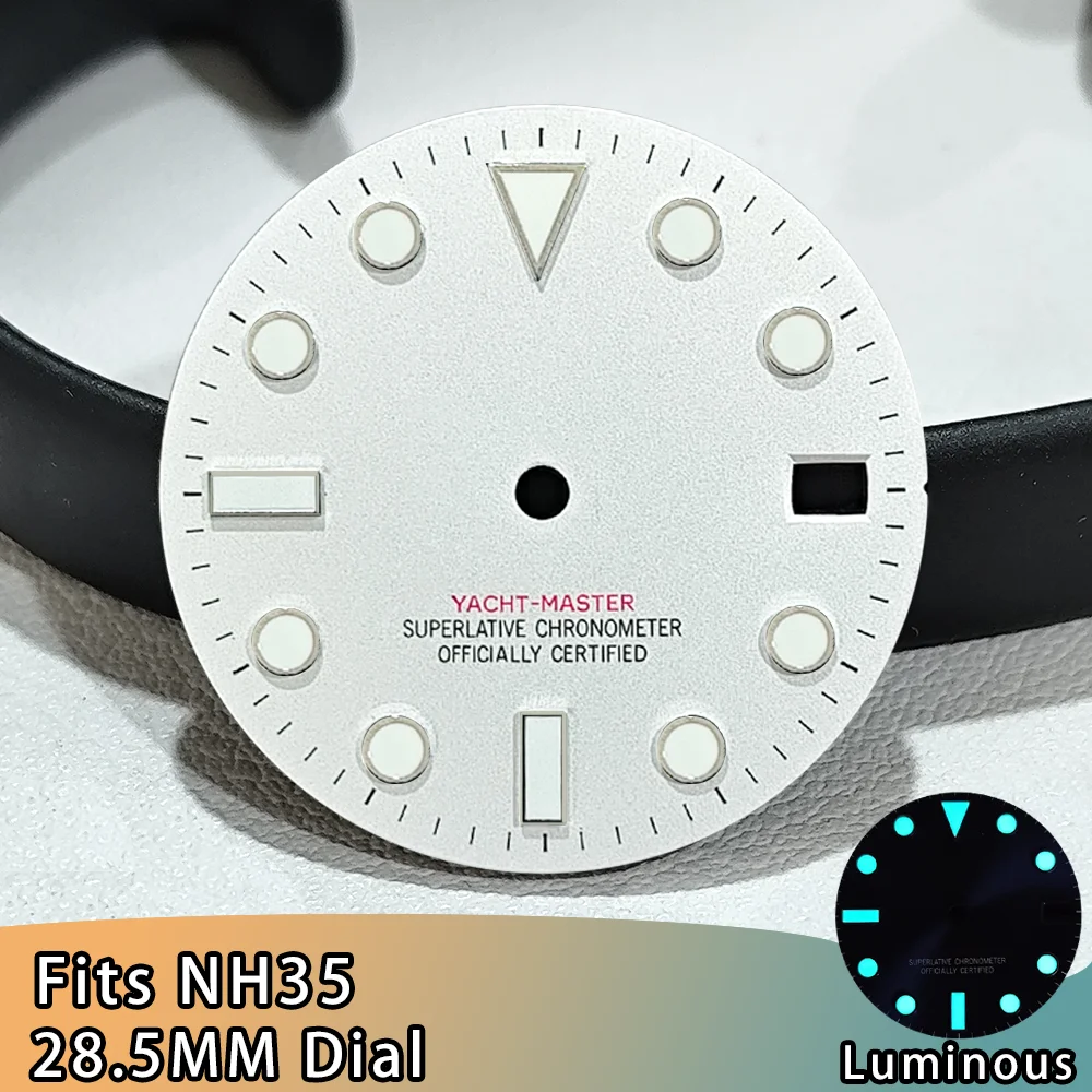 NH35 Dial Watch NH35 SUB Dials 28.5mm Dials Blue Luminous Single Calendar Multi-color Watches Replacement Accessories NH34 Dials
NH35 Dial Watch NH35 SUB Dials 28.5mm Dials Blue Luminous Single Calendar Multi-color Watches Replacement Accessories NH34 Dials