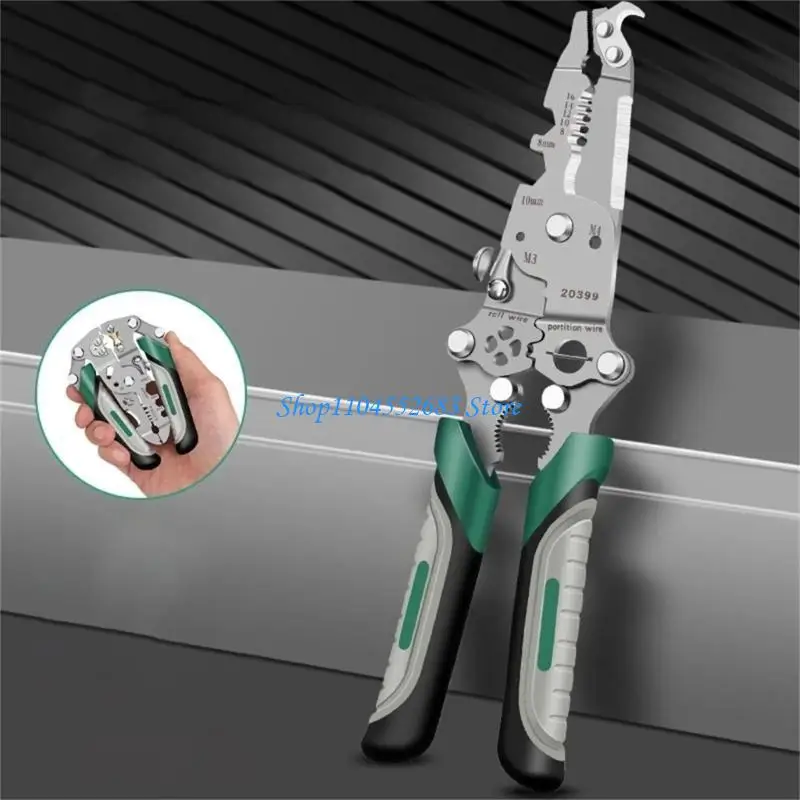 Y6GD Wire Stripper 16/18 in 1 Stripper Cutter Crimping Heavy Duty Electrical Wire
Y6GD Wire Stripper 16/18 in 1 Stripper Cutter Crimping Heavy Duty Electrical Wire