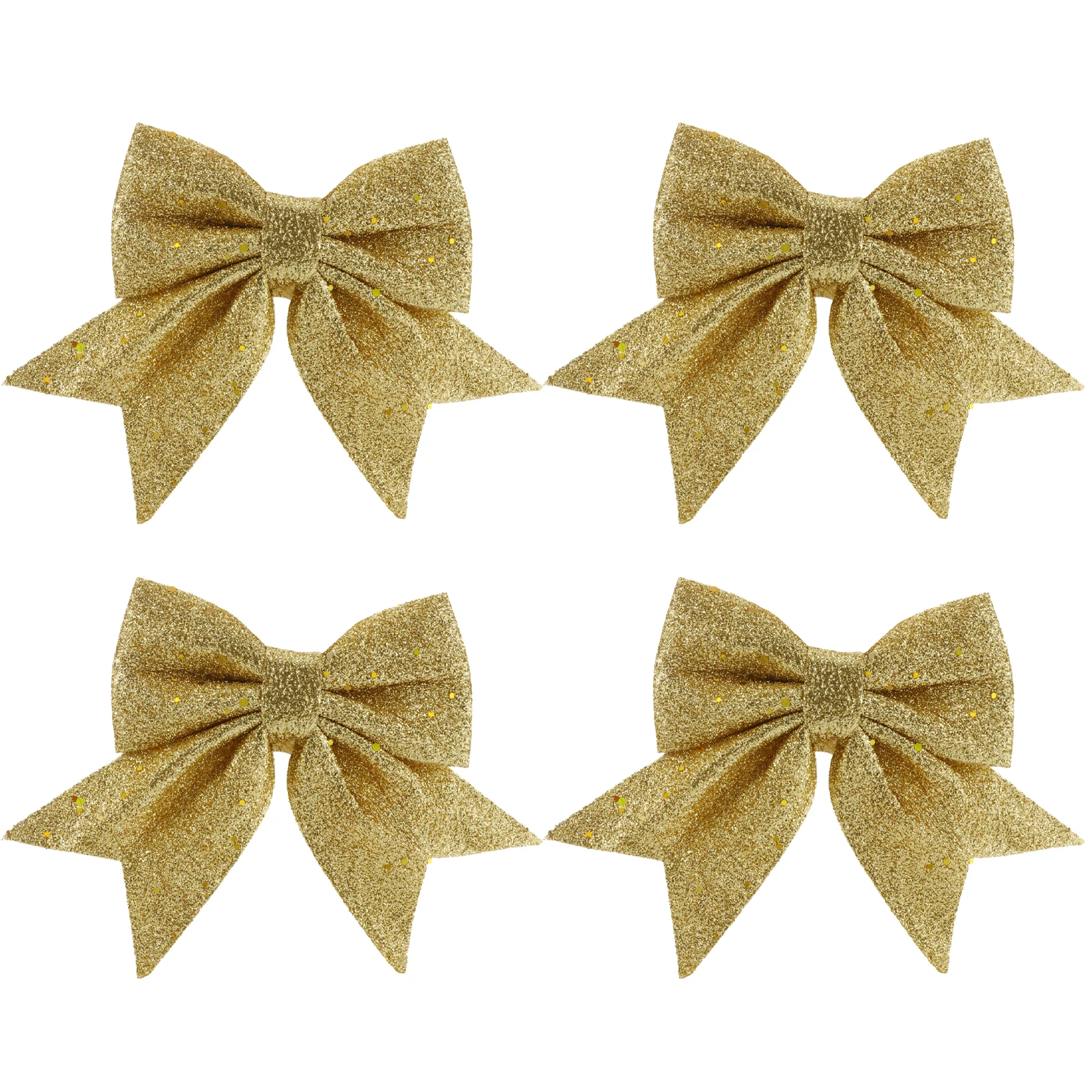 4Pcs DIY Bows Gold Effect Reusable Pearl Material Christmas Bow Decoration Bow nament for Party Christmas Tree
4Pcs DIY Bows Gold Effect Reusable Pearl Material Christmas Bow Decoration Bow nament for Party Christmas Tree