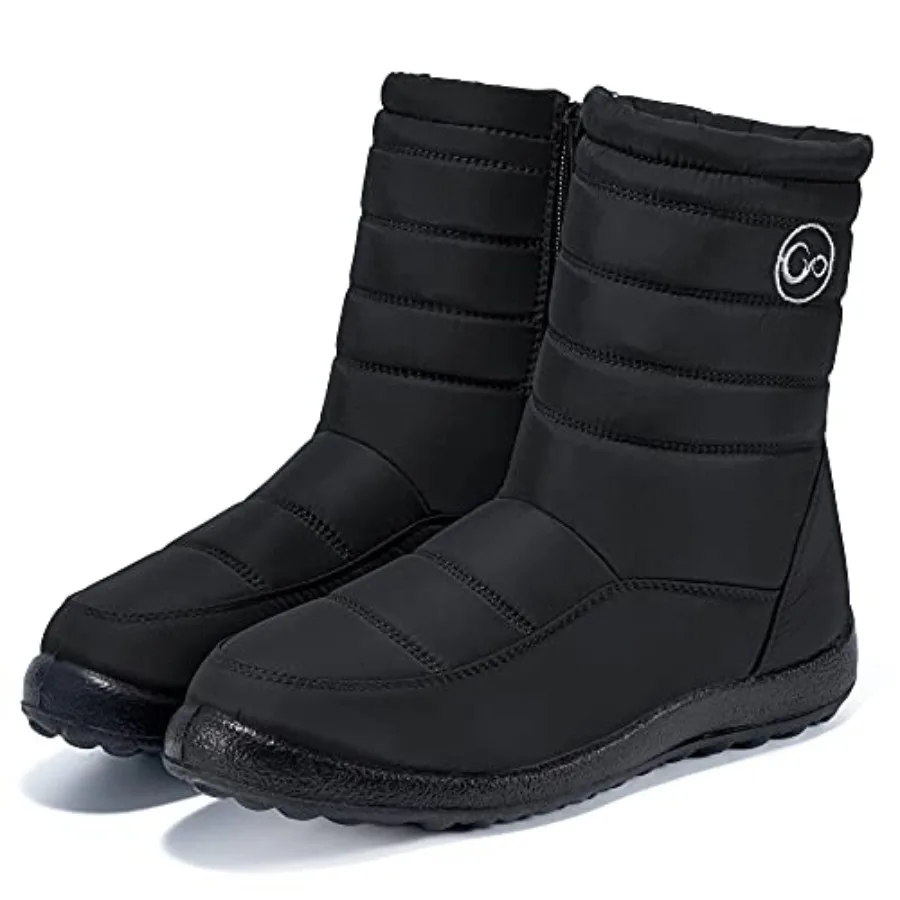 Womens Winter Snow Boots for Women Waterproof Warm Fur Lining Mid Calf Boots with Zipper Comfortable Outdoor Shoes
Womens Winter Snow Boots for Women Waterproof Warm Fur Lining Mid Calf Boots with Zipper Comfortable Outdoor Shoes