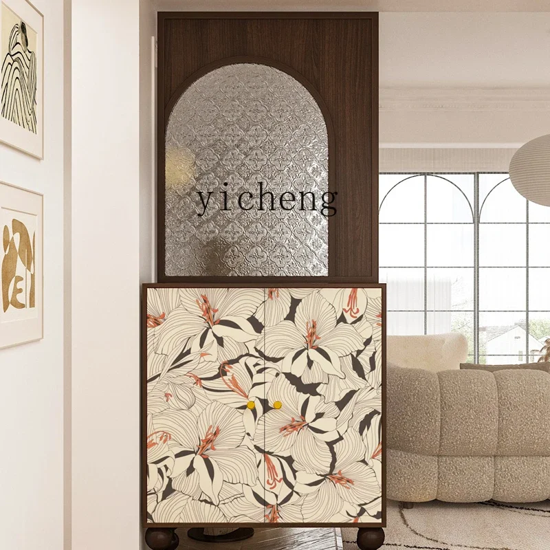 ZZ glass shoe cabinet, screen partition, living room entrance door, entrance cabinet, bedroom home
ZZ glass shoe cabinet, screen partition, living room entrance door, entrance cabinet, bedroom home