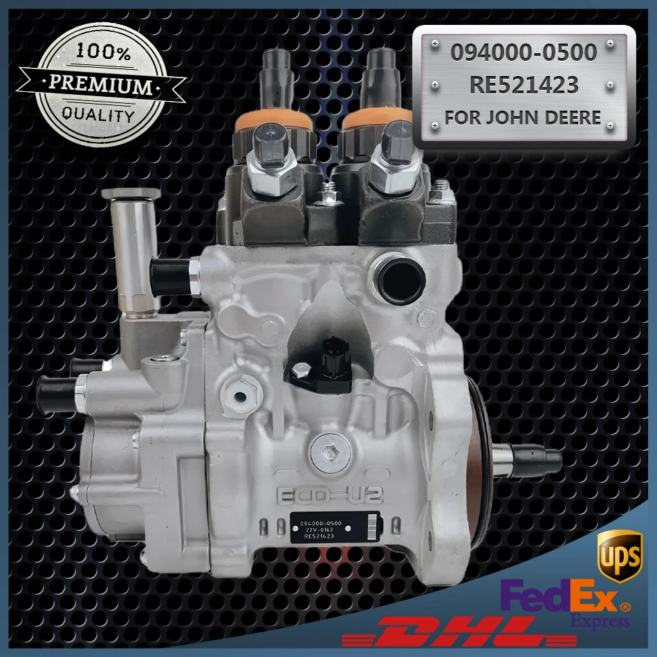 High Quality Fuel Injection Pump 094000-0500 RE521423 SE501921 for John Deere Engine 8.1L 6081 Dozer 750J 850J
High Quality Fuel Injection Pump 094000-0500 RE521423 SE501921 for John Deere Engine 8.1L 6081 Dozer 750J 850J