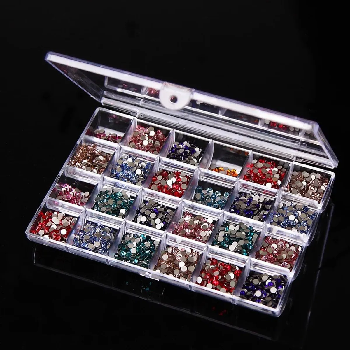 24 Grids Accessories Storage Case Nail Art Organizer Supplies Compartment Boxes Supply Containers for Organizing Beads
24 Grids Accessories Storage Case Nail Art Organizer Supplies Compartment Boxes Supply Containers for Organizing Beads