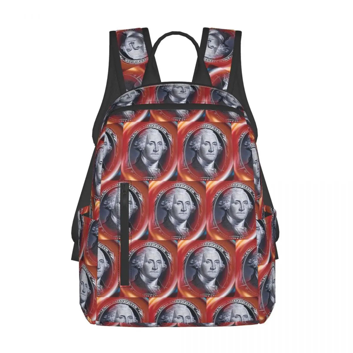 George Washington And Abraham Lincoln Backpack Daypack Large Capacity Kids BookBag School Bag Shoulder Bags for Men Women
George Washington And Abraham Lincoln Backpack Daypack Large Capacity Kids BookBag School Bag Shoulder Bags for Men Women