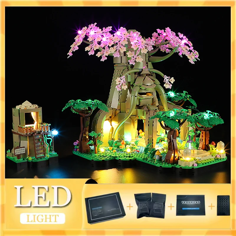 Комплект светодиодных фонарей «сделай сам» для LEGO 77092 Great Deku Tree (только светодиодный светильник, без модели блоков)
Комплект светодиодных фонарей «сделай сам» для LEGO 77092 Great Deku Tree (только светодиодный светильник, без модели блоков)