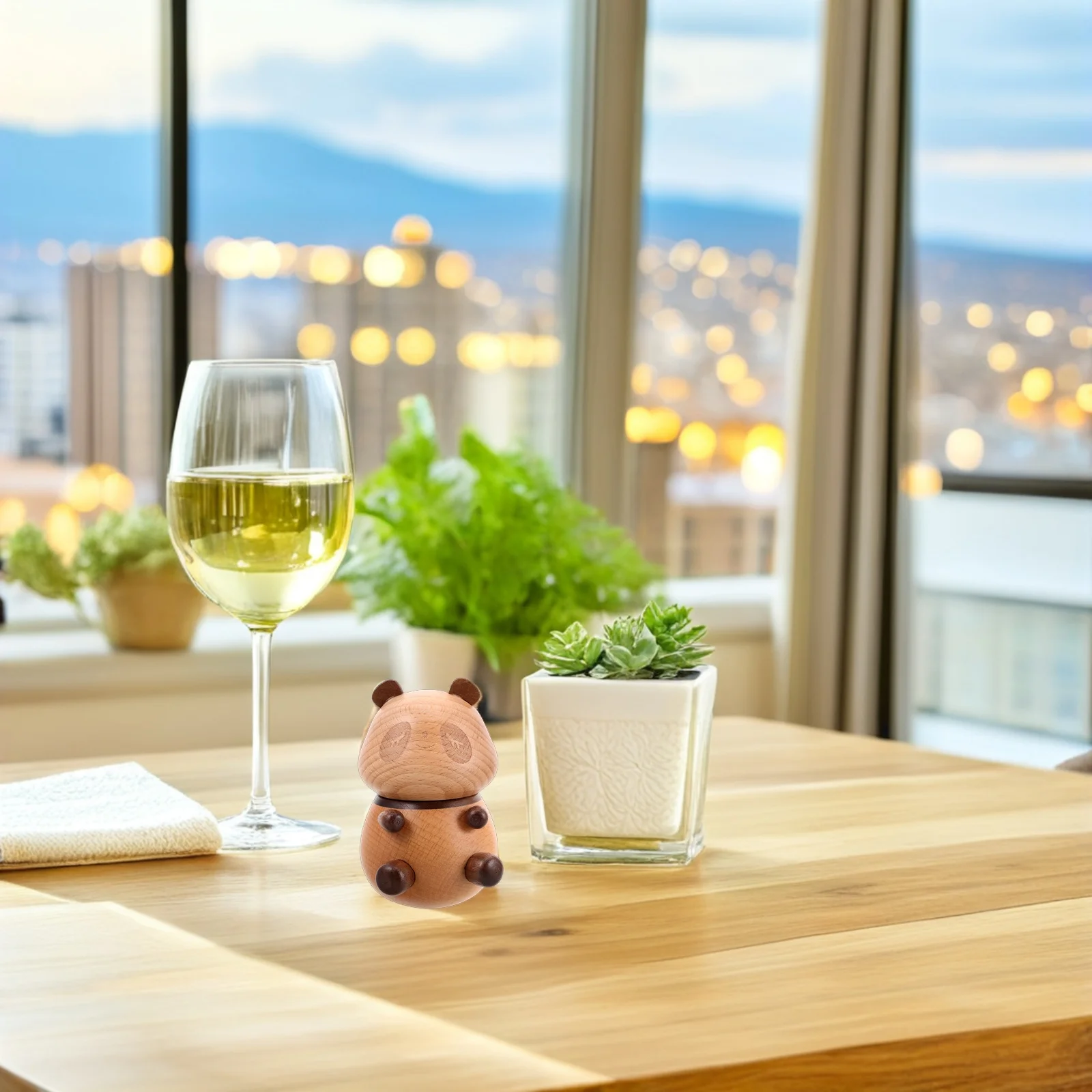 Cute Wooden Panda Shaped Toothpick Holder Dispenser for Kitchen Table Decor Practical Toothpick Storage
Cute Wooden Panda Shaped Toothpick Holder Dispenser for Kitchen Table Decor Practical Toothpick Storage