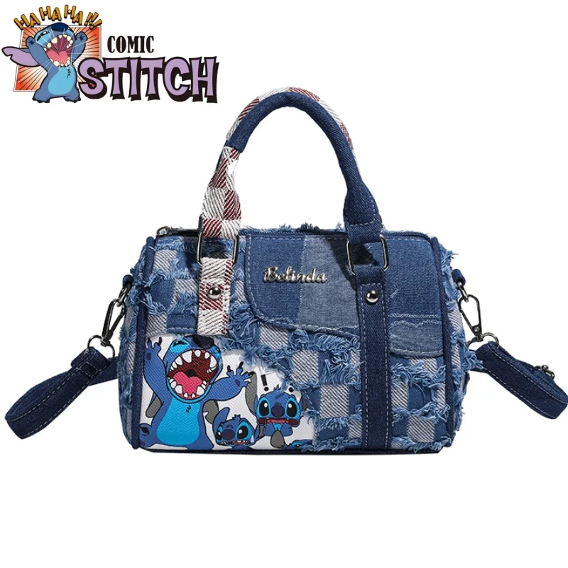 New Lilo & Stitch Crossbody Bag Cartoon Stitch Shoulder Bag Large Capacity Portable Storage Anime Goods Holiday Gifts Commuting
New Lilo & Stitch Crossbody Bag Cartoon Stitch Shoulder Bag Large Capacity Portable Storage Anime Goods Holiday Gifts Commuting