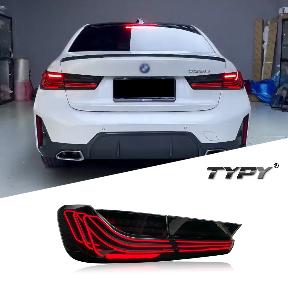 Задние фонари TYPY для BMW 3 серии G20 (2020-2023), модифицированные под новые динамические светодиодные ДХО и указатели поворота, автоаксессуары
Задние фонари TYPY для BMW 3 серии G20 (2020-2023), модифицированные под новые динамические светодиодные ДХО и указатели поворота, автоаксессуары
