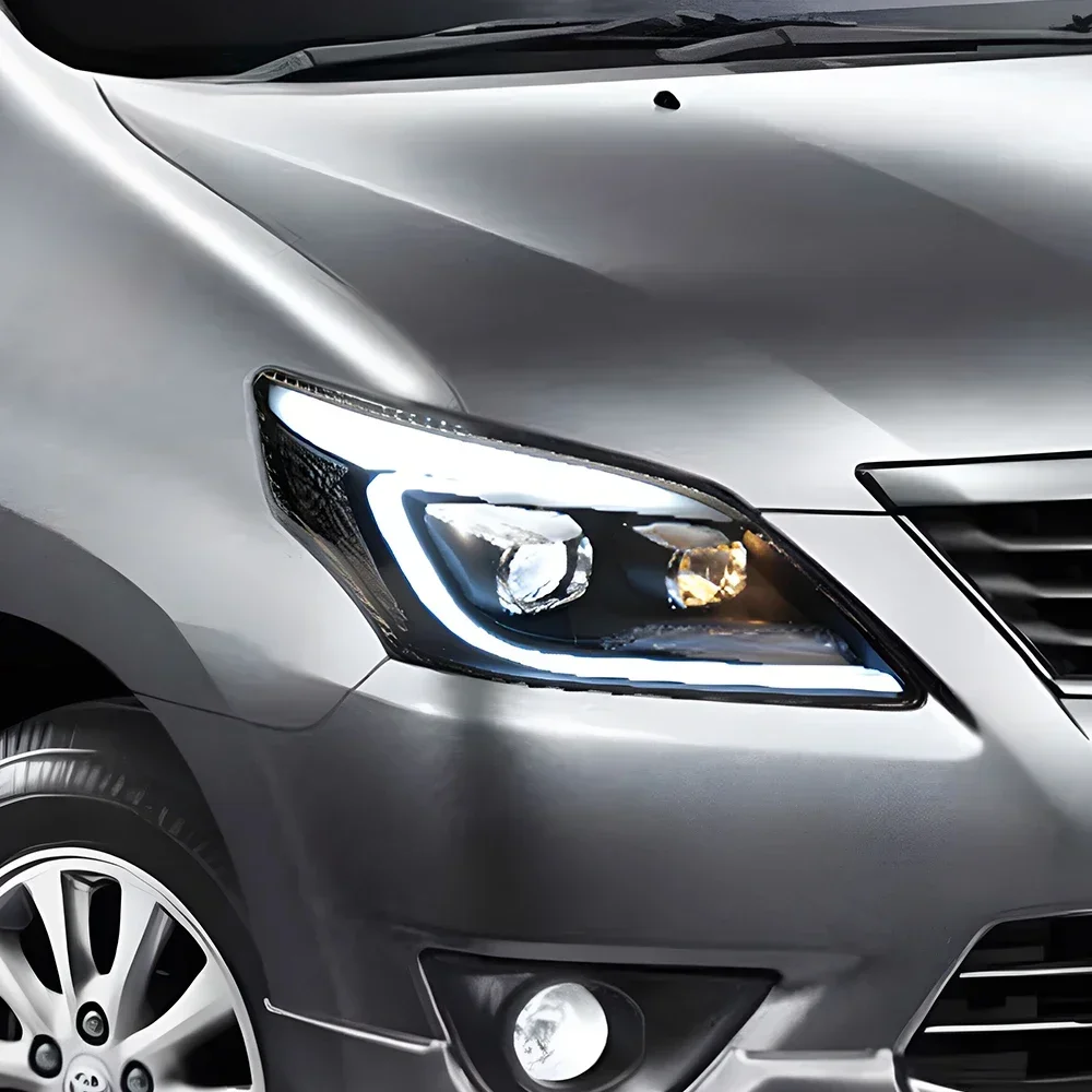 Auto Headlights For Toyota Innova 2012-2015 High Quality LED Car Front lamps Assembly Upgrade Dual Projector Lens Accessories
Auto Headlights For Toyota Innova 2012-2015 High Quality LED Car Front lamps Assembly Upgrade Dual Projector Lens Accessories