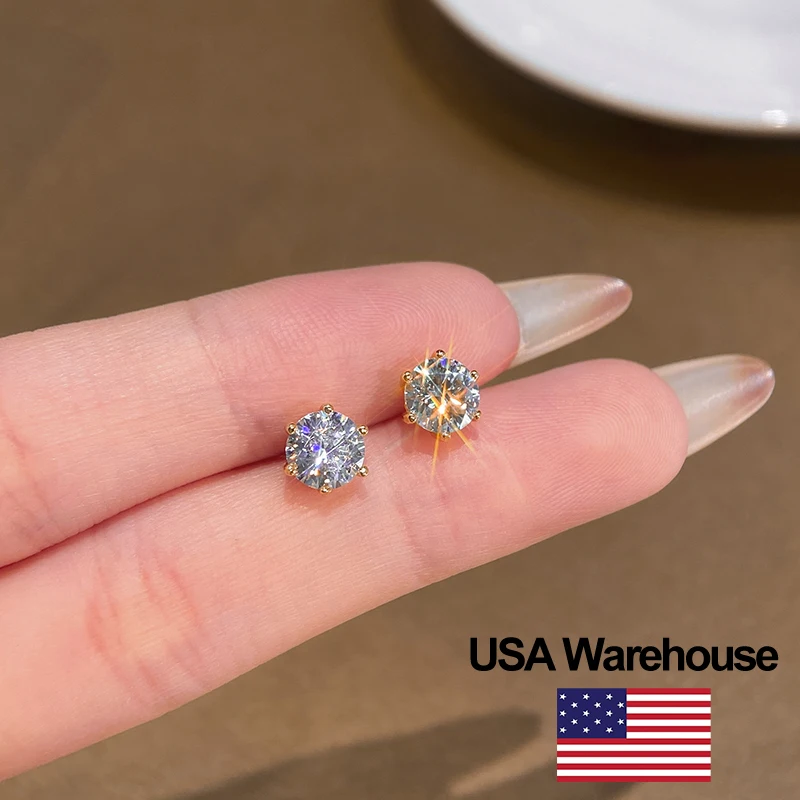 Серьги-гвоздики из стерлингового серебра 925 пробы, золотого цвета 0,3 карата, белые круглые серьги-гвоздики с муассанитом и бриллиантами для женщин, обручальные свадебные ювелирные украшения
Серьги-гвоздики из стерлингового серебра 925 пробы, золотого цвета 0,3 карата, белые круглые серьги-гвоздики с муассанитом и бриллиантами для женщин, обручальные свадебные ювелирные украшения