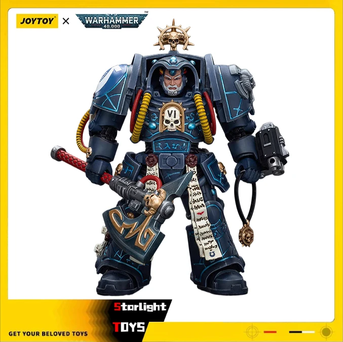 JOYTOY 1/18 Action Figure Warhammer 40K Ultramarines Librarian in Terminator Armour Toys Model Gifts Collection Ornaments
JOYTOY 1/18 Action Figure Warhammer 40K Ultramarines Librarian in Terminator Armour Toys Model Gifts Collection Ornaments