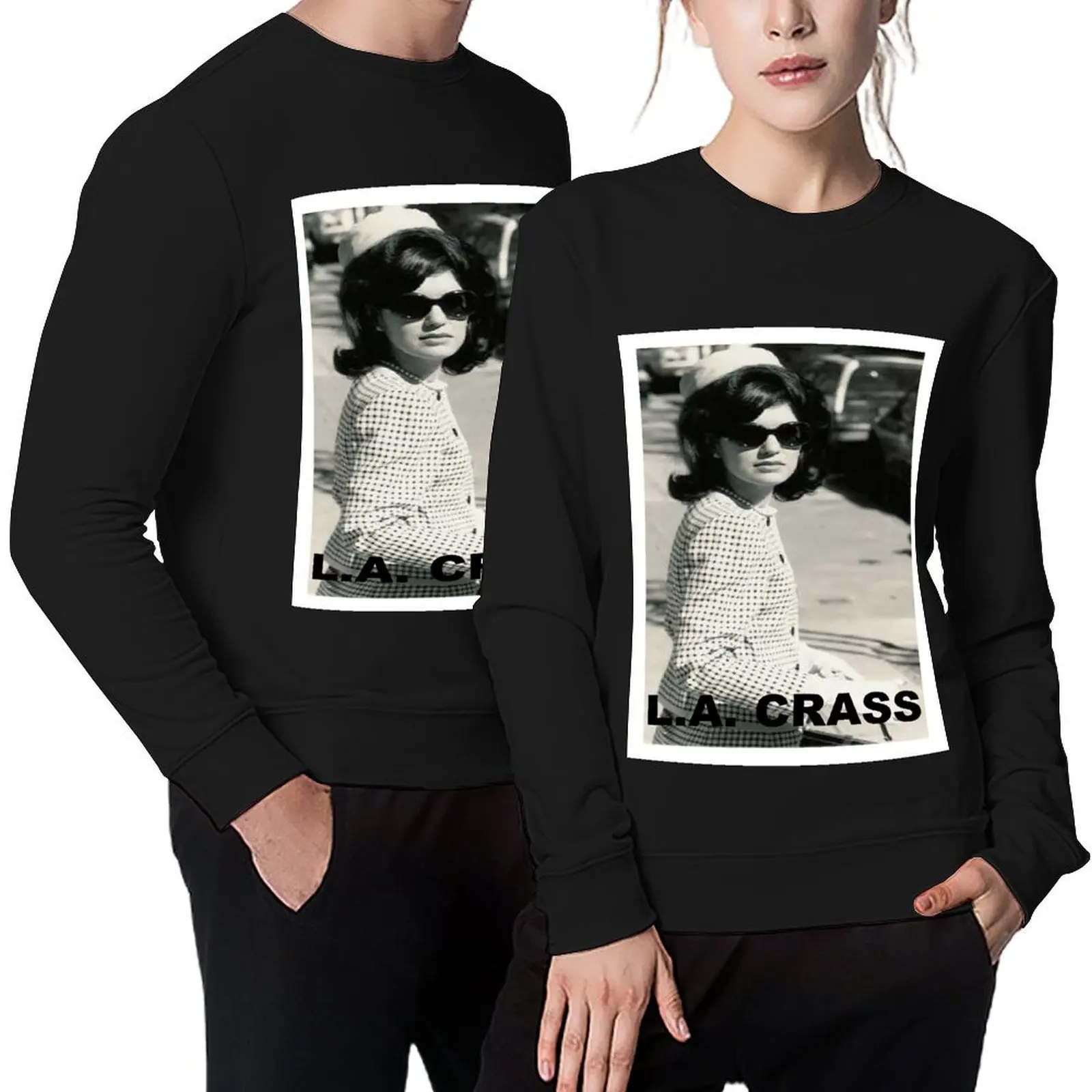 Jackie Kennedy Onassis - L.A. CRASS Pullover mens designer clothes graphic t shirts men tracksuits tracksuit anime sweatshirt
Jackie Kennedy Onassis - L.A. CRASS Pullover mens designer clothes graphic t shirts men tracksuits tracksuit anime sweatshirt