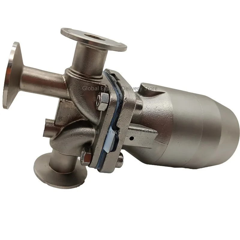 Sanitary Grade SS316L Tri Clamp Diaphragm Valve 38.1mm Pneumatic Air to Air Manual Food Grade Stainless Steel Straight Way Valve
Sanitary Grade SS316L Tri Clamp Diaphragm Valve 38.1mm Pneumatic Air to Air Manual Food Grade Stainless Steel Straight Way Valve