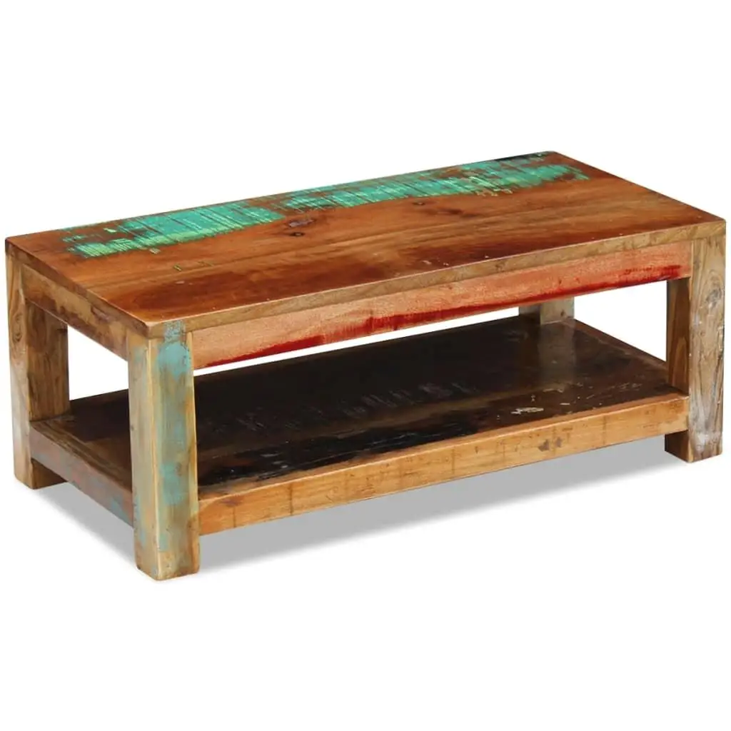 35.4'' Reclaimed Solid Wood Coffee Table - Rustic Design, Durable & Stylish Home Furniture
35.4'' Reclaimed Solid Wood Coffee Table - Rustic Design, Durable & Stylish Home Furniture