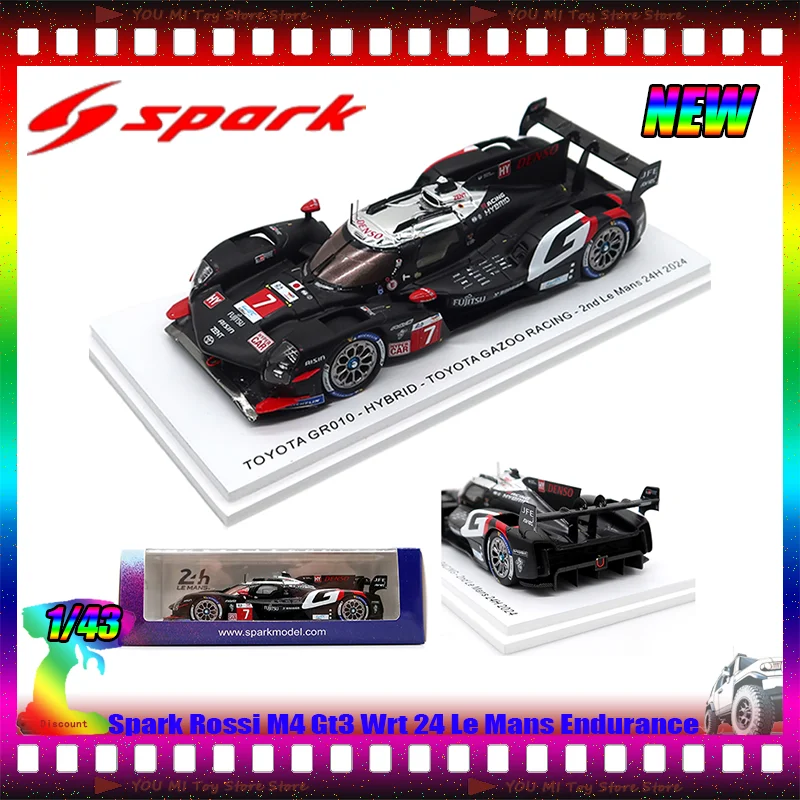 New Stock Spark1 1:43 Toyota Gr010 Car Model 2024 Le Mans 24 Hours Runner-Up Miniature Resin Racing Car Model Children Toys Gift
New Stock Spark1 1:43 Toyota Gr010 Car Model 2024 Le Mans 24 Hours Runner-Up Miniature Resin Racing Car Model Children Toys Gift