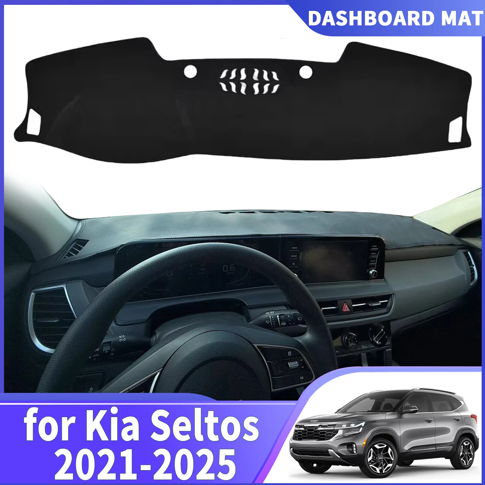 fit for Kia Seltos KX3 2021 2022 2023 2024 2025 Car DashMat Sunshade Dashmat Dashboard Cover Pad Protective Carpet Accessories
fit for Kia Seltos KX3 2021 2022 2023 2024 2025 Car DashMat Sunshade Dashmat Dashboard Cover Pad Protective Carpet Accessories