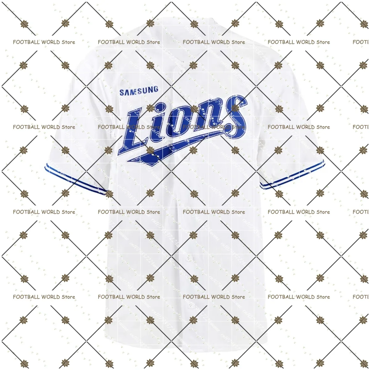 Лето-весна 2025, Новое поступление, стиль Samsung Lions, реплика бейсбольного трикотажа для мужчин и женщин, повседневная спортивная рубашка, модная одежда KBO
Лето-весна 2025, Новое поступление, стиль Samsung Lions, реплика бейсбольного трикотажа для мужчин и женщин, повседневная спортивная рубашка, модная одежда KBO