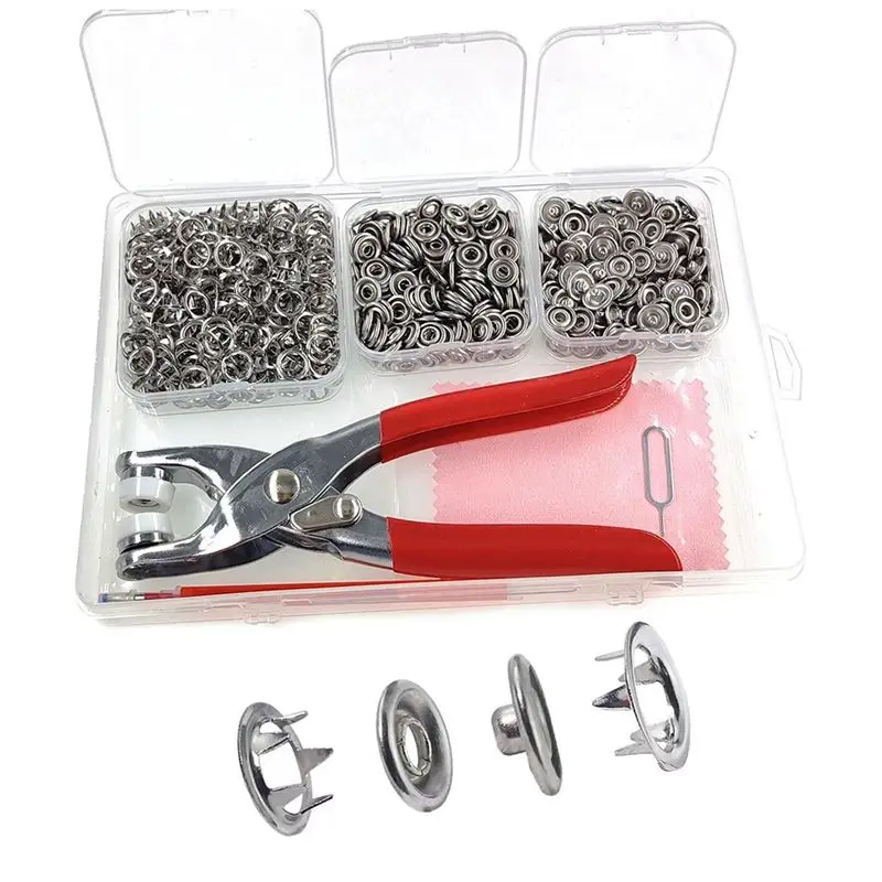 Stock Quantity Snap Fasteners Kit 200 Sets, 9.5Mm Fabric Snaps Clothing Snaps No Sewing,Stainless Steel Button Snaps With Snap P
Stock Quantity Snap Fasteners Kit 200 Sets, 9.5Mm Fabric Snaps Clothing Snaps No Sewing,Stainless Steel Button Snaps With Snap P