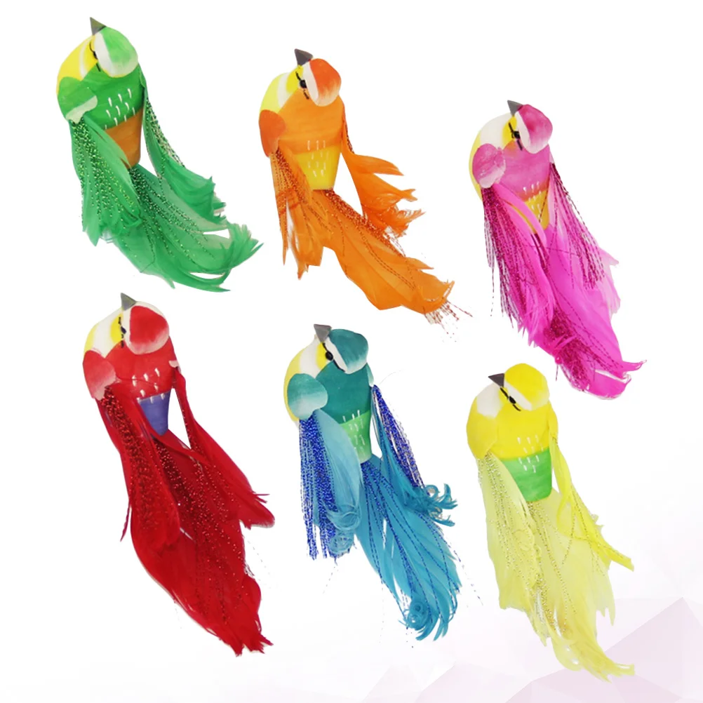6pcs Simulated Bird Adornment Colored Canary Party Decoration Props (Random Delivery, L008 Bird Claws)
6pcs Simulated Bird Adornment Colored Canary Party Decoration Props (Random Delivery, L008 Bird Claws)