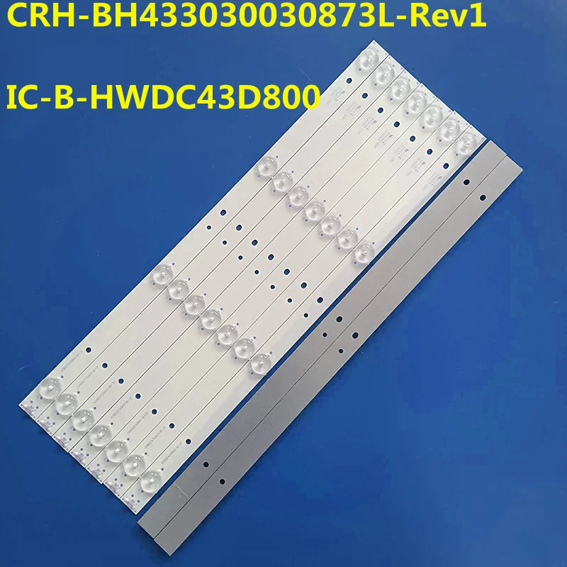5set=45pcs LED Backlight Strip For L43M5-AZ IC-B-HWDC43D800 CRH-BH433030030873L-Rev1
5set=45pcs LED Backlight Strip For L43M5-AZ IC-B-HWDC43D800 CRH-BH433030030873L-Rev1