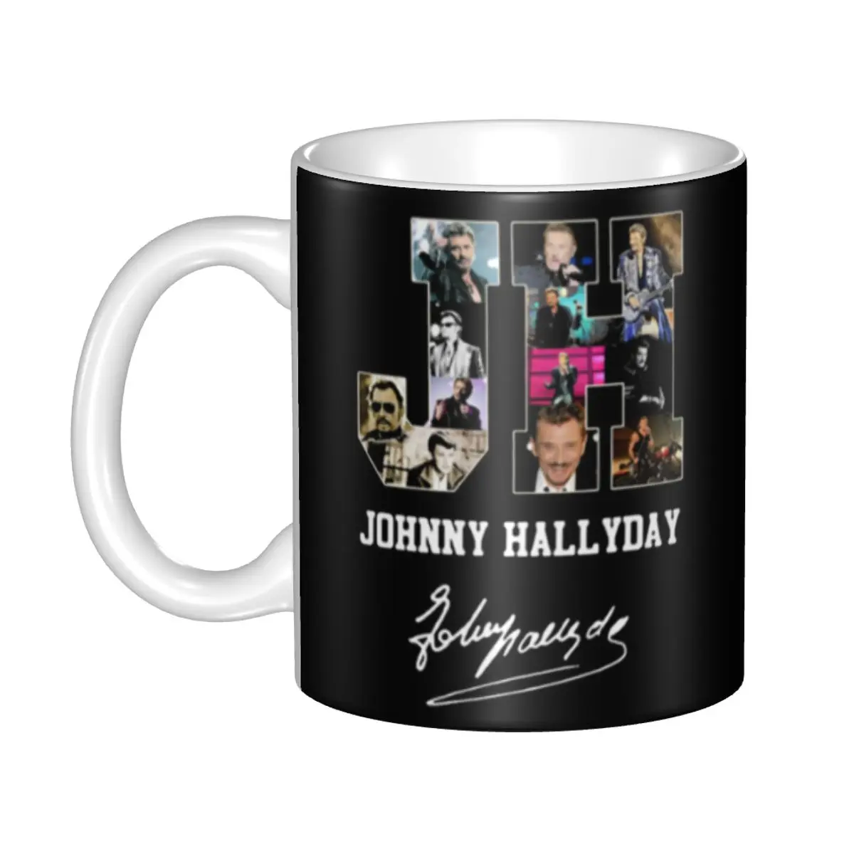 Johnny Hallyday French Rock Singer Mugs Customized Ceramic Coffee Mug Cup Creative Gift
Johnny Hallyday French Rock Singer Mugs Customized Ceramic Coffee Mug Cup Creative Gift