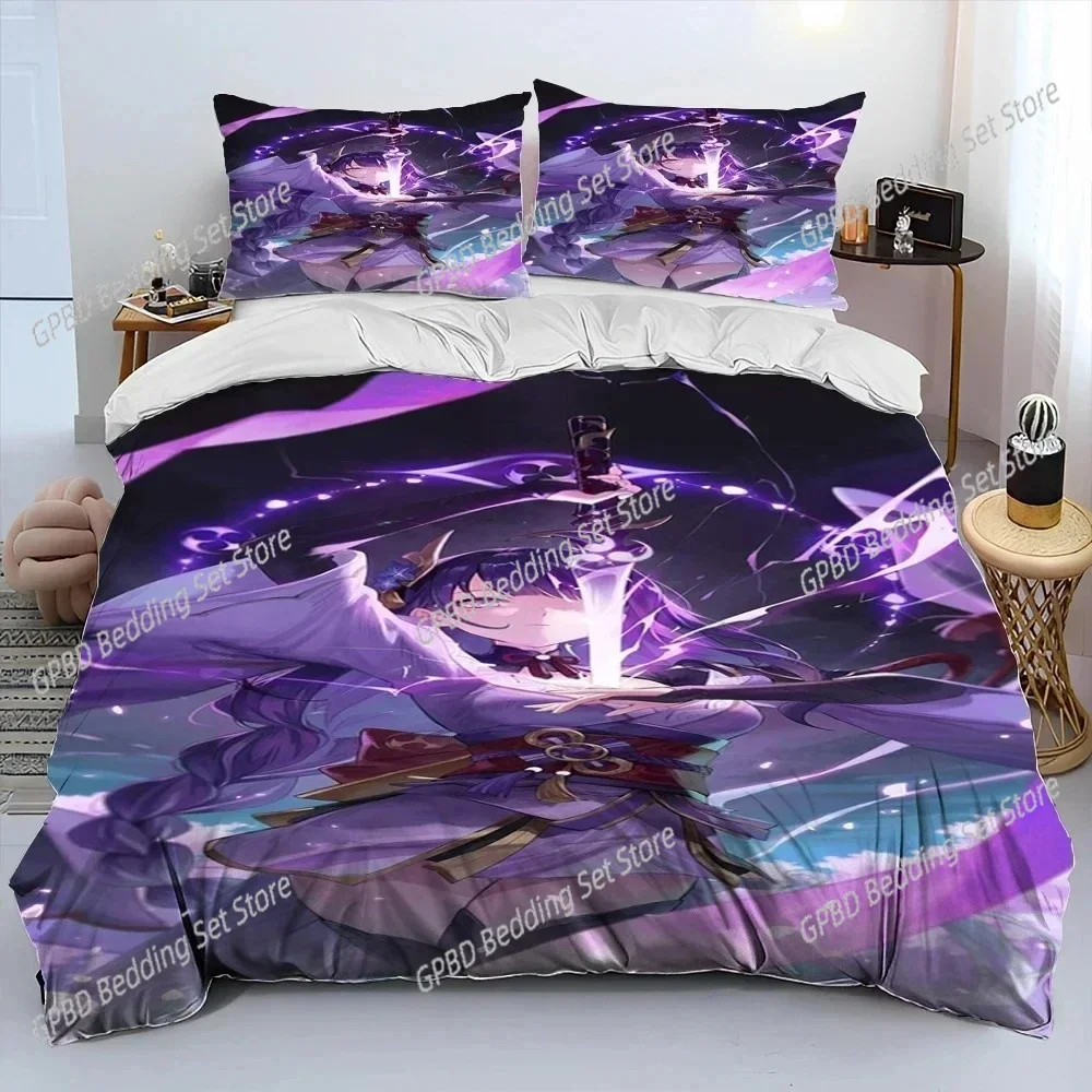 3D Print Anime Genshin Impact Game 3D Duvet Cover Bedding Set Comforter Linen Pillowcases Home Decor Single Double Twin King
3D Print Anime Genshin Impact Game 3D Duvet Cover Bedding Set Comforter Linen Pillowcases Home Decor Single Double Twin King