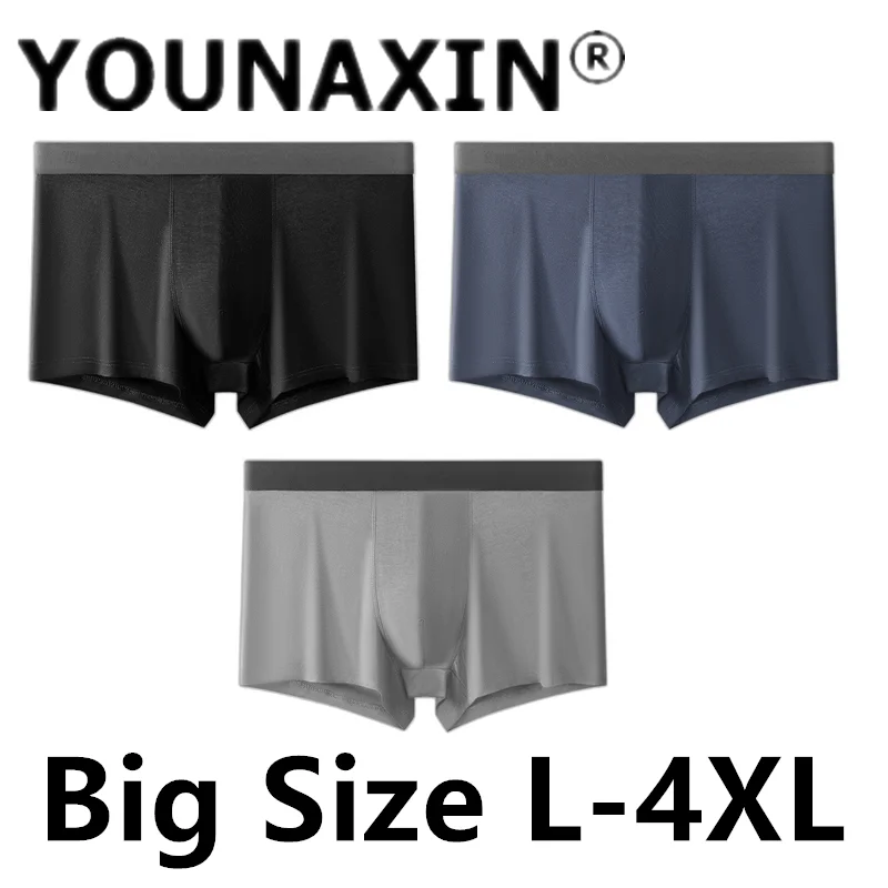 3 Pcs Men's Large Size Underwear Modal Boxer Shorts Solid Breathable Big Underpants Undies Trunks Panties L XL 2XL 3XL 4XL
3 Pcs Men's Large Size Underwear Modal Boxer Shorts Solid Breathable Big Underpants Undies Trunks Panties L XL 2XL 3XL 4XL