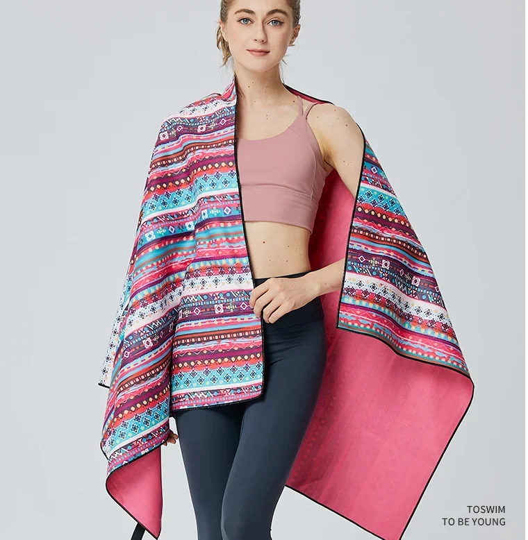 Quick-drying Beach Towel Outdoor Swimming Shawl Sunscreen Beach Towel Microfiber Double-sided Velvet Seaside Holiday Pink
Quick-drying Beach Towel Outdoor Swimming Shawl Sunscreen Beach Towel Microfiber Double-sided Velvet Seaside Holiday Pink