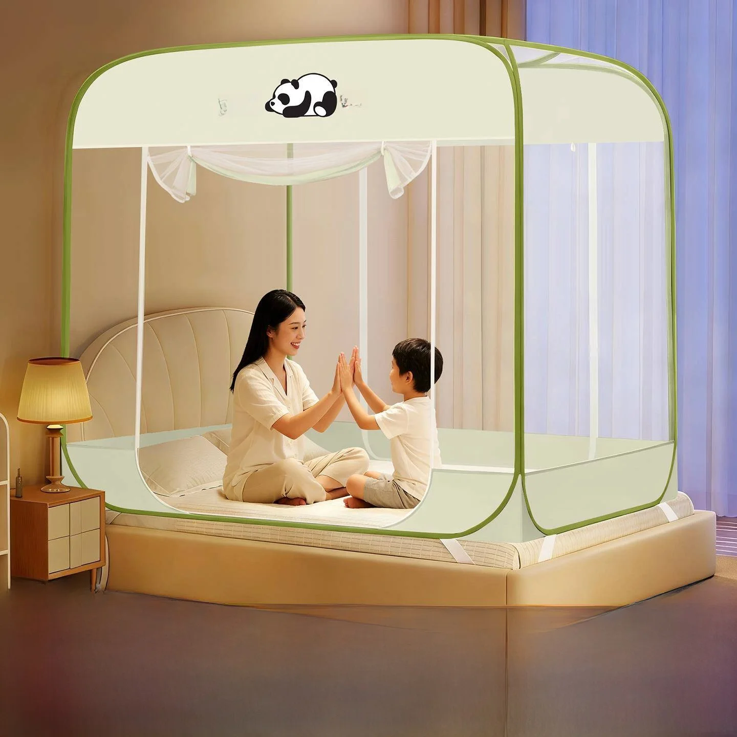 No-Install Mosquito Net Full Cover Style for Bedroom Baby And Children Protection against Falls Breathable Mesh Fabric Iron S...
No-Install Mosquito Net Full Cover Style for Bedroom Baby And Children Protection against Falls Breathable Mesh Fabric Iron S...