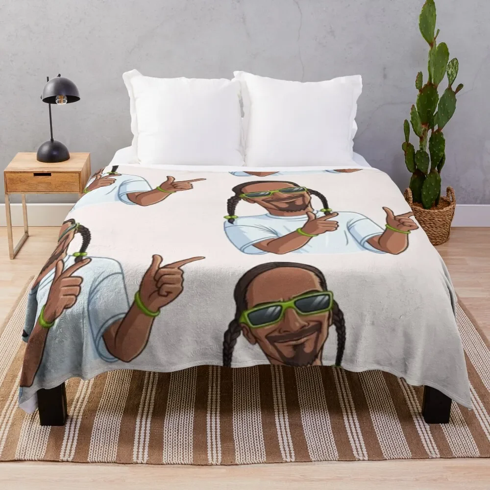 Snoop dog pose Throw Blanket All Season Soft Lightweight Blanket for Home
Snoop dog pose Throw Blanket All Season Soft Lightweight Blanket for Home